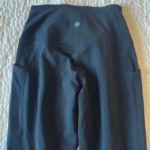 Lululemon align high rise pant with pockets 25” size 6